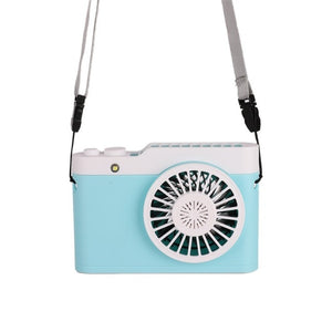 USB Rechargeable Wearable Portable Hand Free Neckband Fan  Personal Mini Neck Double Fans 3 Speed Adjustable for Ourdoor