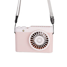 Load image into Gallery viewer, USB Rechargeable Wearable Portable Hand Free Neckband Fan  Personal Mini Neck Double Fans 3 Speed Adjustable for Ourdoor