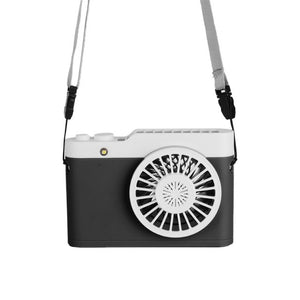 USB Rechargeable Wearable Portable Hand Free Neckband Fan  Personal Mini Neck Double Fans 3 Speed Adjustable for Ourdoor